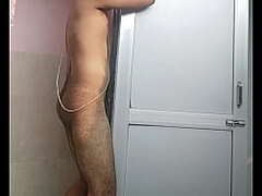 Desi man penetrates prexy hot desi lass in public